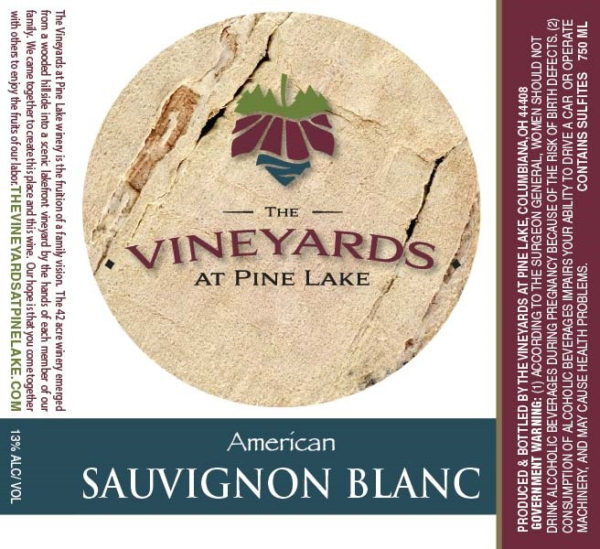 Sauvignon Blanc Front Label