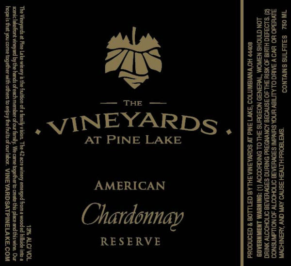 Chardonnay Reserve Front Label