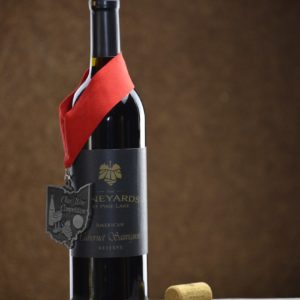 Cab Sauv Bottle with Background